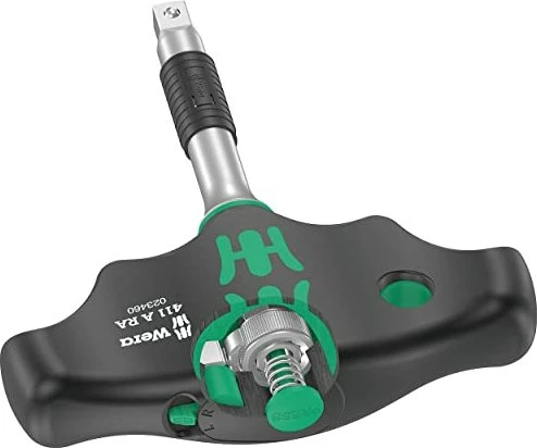 Wera Serie 400 411 A RA Quergriff Ratschen-Schraubendreher, 1/4"