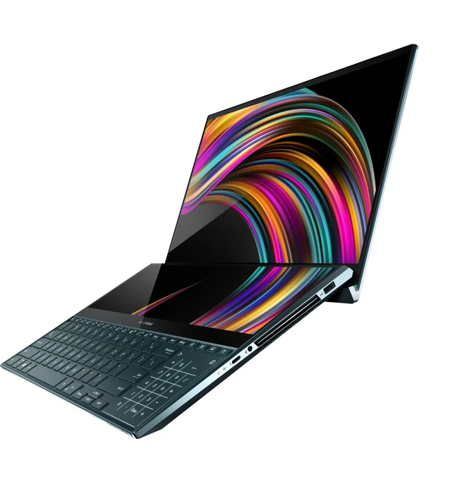 ASUS ZenBook Pro Duo UX581GV-H2001T, Celestial Blue, Core i9-9980HK, 32GB RAM, 1TB SSD, GeForce RTX 2060, UK