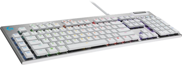 Logitech G815 Lightsync RGB, weiß, GL Tactile, USB, ND