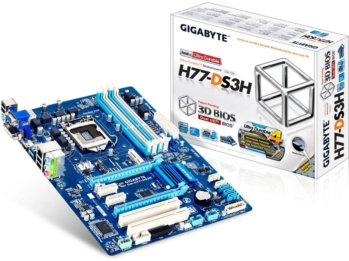 GIGABYTE GA-H77-DS3H (Rev. 1.1) (Intel 1155)