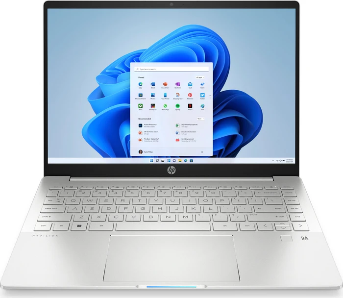 HP Pavilion Plus 14-eh1473ng, Natural Silver, Core i7-13700H, 16GB RAM, 512GB SSD, DE