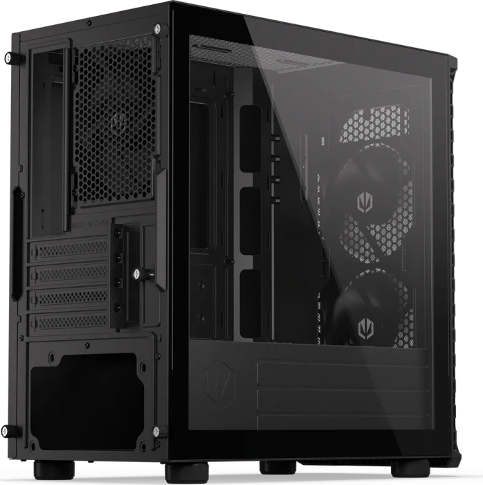 Endorfy Signum M30 Air Black, Glasfenster