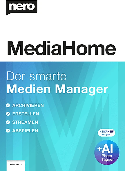 Nero MediaHome, ESD (deutsch) (PC)