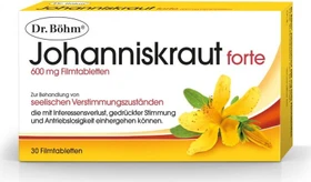 Dr. Böhm Johanniskraut 600mg forte Filmtabletten, 30 Stück