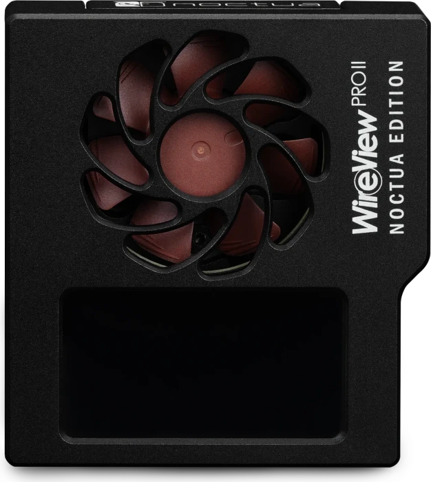 Thermal Grizzly WireView Pro II GPU, Noctua Edition, Reversed, 90°, 12V-2x6, Sense-Pins an der Unterseite