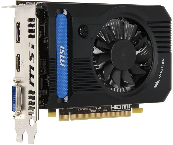 MSI Radeon HD 7750, R7750-PMD2GD3, 2GB DDR3, DVI, HDMI, DP