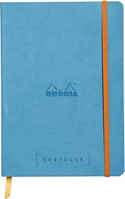 Rhodia Boutique goalbook, A5, punktiert, Softcover, türkisblau, 120 Blatt