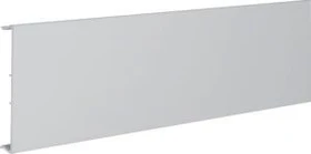 Hager Brüstungskanal-Oberteil zu BRA/S mit Oberteilbreite 100mm aus PVC in lichtgrau