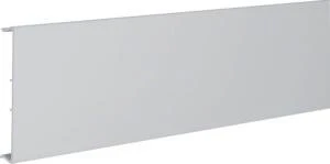 Hager Brüstungskanal-Oberteil zu BRA/S mit Oberteilbreite 100mm aus PVC in lichtgrau