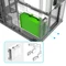 Zalman P60 White, Glasfenster Vorschaubild