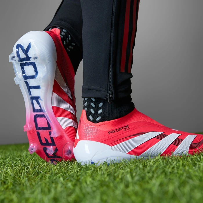 adidas Predator Elite Laceless FG lucid red/cloud white/core black