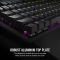 Corsair Gaming K70 CORE, schwarz, mit Handballenauflage, MLX RED, USB, US Vorschaubild
