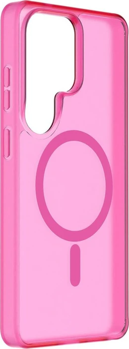 Cellularline Frosty Mag für Samsung Galaxy S26 Ultra transparent/rosa
