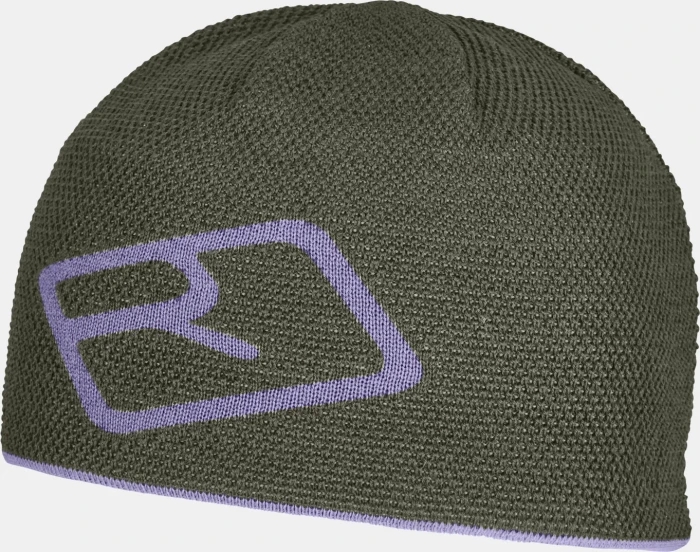 Ortovox Merino Logo Knit Beanie dark wild herbs