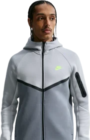 Nike Tech Fleece Windrunner Hoodie light smoke grey/cool grey/photon dust/volt (Herren)