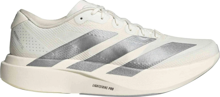 adidas Adizero Evo SL chalk white/halo silver (Herren)
