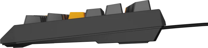 Genesis Thor 230 TKL, Anchor Gray Negative, LEDs RGB, hot-swap, Outemu Red, USB, US
