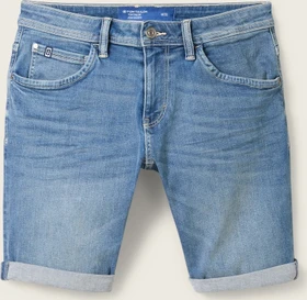 Tom Tailor Superflex Josh Jeansshorts Jeans used light stone blue denim (Herren)