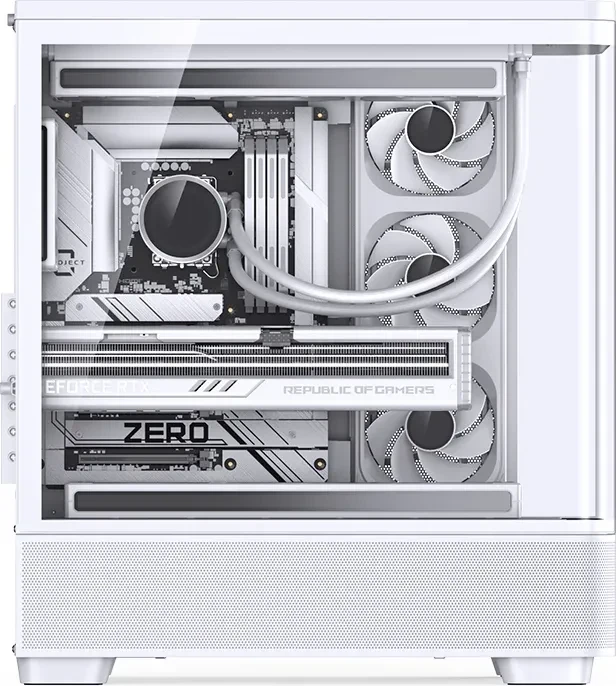 Jonsbo TK-5 White, Glasfenster