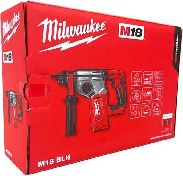 Milwaukee M18 BLH-0 Akku-Bohr-/Meißelhammer solo