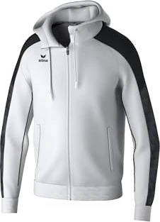 Erima Evo Star mit Kapuze Trainingsjacke weiß/schwarz (Herren)