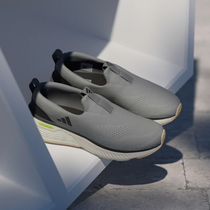 adidas Cloudfoam Go Lounger grey three/core black/off white (Herren)