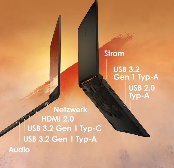 MSI Katana GF76 11UG-412, Core Black, Core i7-11800H, 16GB RAM, 1TB SSD, GeForce RTX 3070, DE