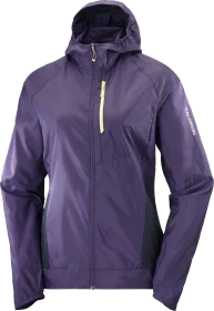Salomon Bonatti Cross Wind Funktionsjacke nightshade/deep black (Damen)