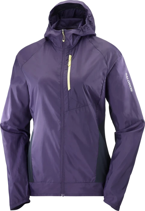 Salomon Bonatti Cross Wind Funktionsjacke nightshade/deep black (Damen)