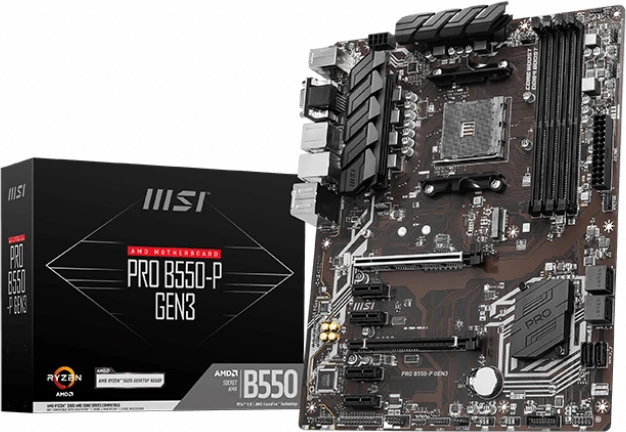 MSI PRO B550-P GEN3 (AMD AM4)