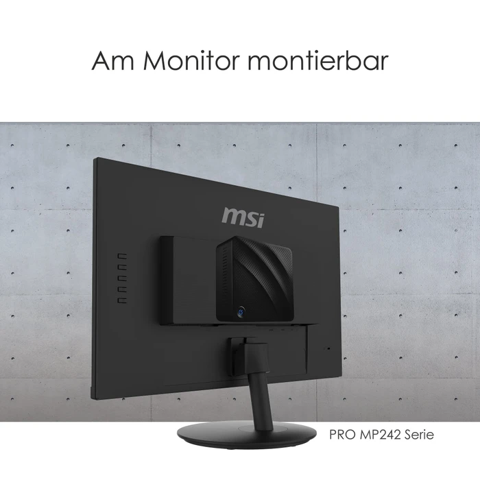 MSI Cubi N JSL-043EU, Celeron N4500, 4GB RAM, 128GB SSD, Windows 11 Pro