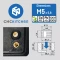 CNC Kitchen Gewindeinsatz M5 kurz, 50er-Pack Vorschaubild