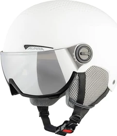 Alpina Arber Visor Helm weiß matt