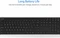 Arteck 2.4G Wireless Keyboard Stainless Steel Ultra Slim Full Size, EN Vorschaubild