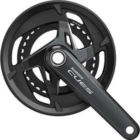 Shimano CUES FC-U8000-2 mit Kettenschutz 46/32 Zähne Kurbelgarnitur 170mm