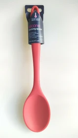 KitchenCraft Colourworks Silikon-Kochlöffel 27cm rot