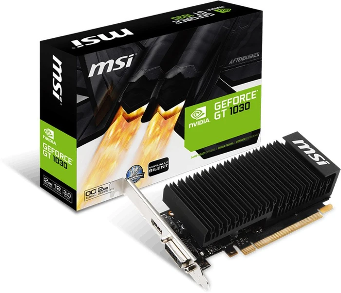 MSI GeForce GT 1030 2GH LP OCV1, 2GB GDDR5, DVI, HDMI
