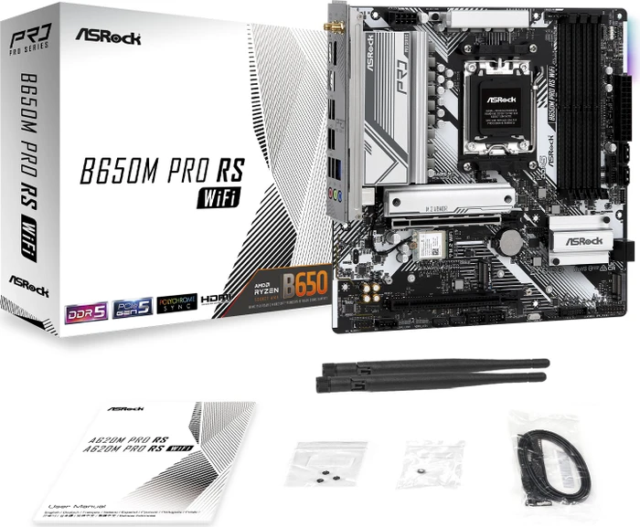 ASRock B650M Pro RS WiFi (AMD AM5)