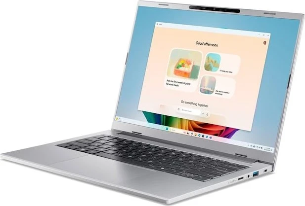 Acer Aspire 14 AI A14-61M-R6S2, Pure Silver, Ryzen AI 7 350, 32GB RAM, 1TB SSD, US