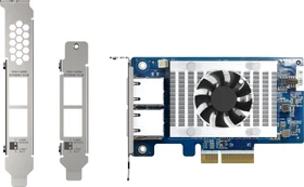 QNAP LAN-Adapter, 2x RJ-45, PCIe 3.0 x4 (QXG-10G2T-X710)