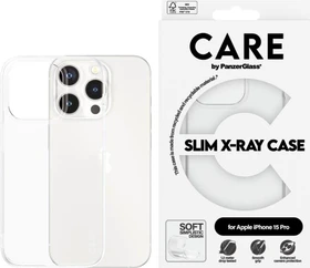 PanzerGlass Care Fashionable Case Transparent X-Ray Soft Basic für Apple iPhone 15 Pro