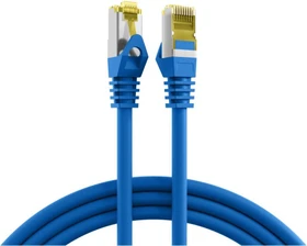 EFB Elektronik Patchkabel, Cat7/Cat6a, S/FTP, RJ-45/RJ-45, 25m, blau