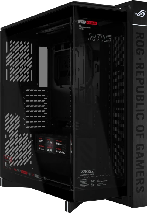 ASUS ROG Cronox Black, Glasfenster