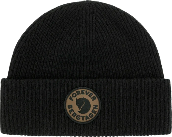 Fjällräven Bergtagen Forever Wool Beanie schwarz