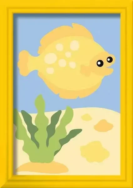 Ravensburger Malen nach Zahlen CreArt Fröhlicher Fisch