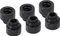 Alphacool Eiszapfen HF G1/4" auf 12mm HardTube Anschraubtülle, deep black, 6er-Pack Vorschaubild