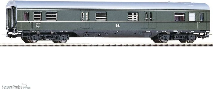 Piko - Spur H0 Personenwagen - Modernisierungswagen Gepäck Pw4ge DR III mit Schürze