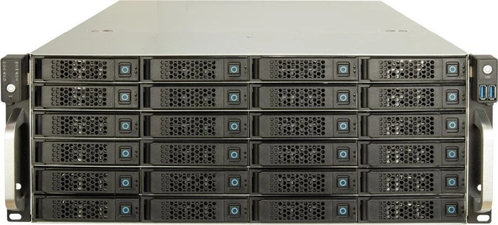 Inter-Tech IPC 4U-4736, schwarz, 4HE, ATX