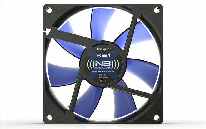 Noiseblocker NB-BlackSilentFan XE1 Rev. 3.0, 92mm