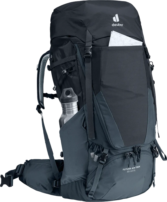 Deuter Futura Air Trek 55+10 SL black/graphite (Damen)